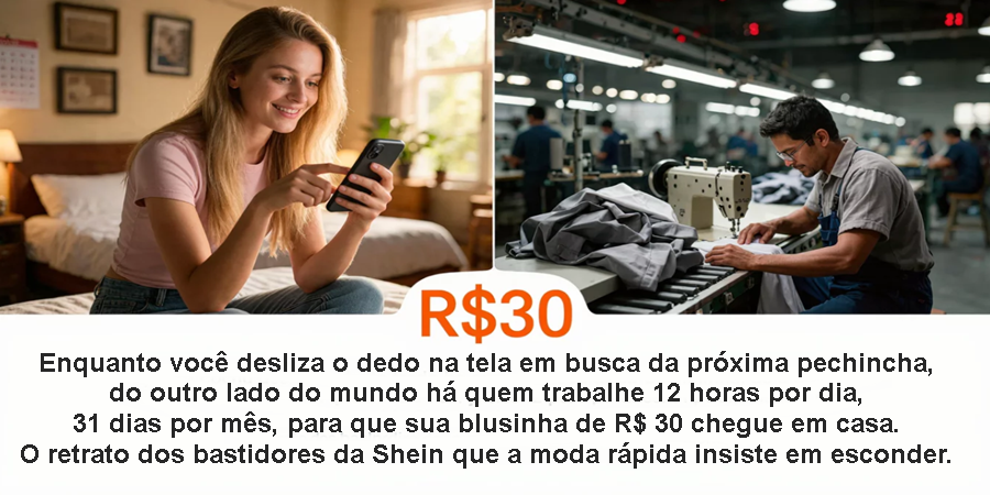 O retrato dos bastidores da Shein que a moda rápida insiste em esconder.