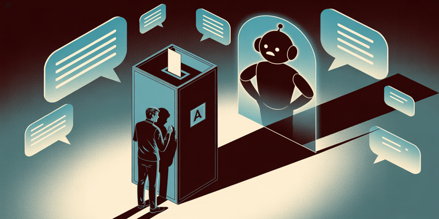 Estudos revelam que chatbots de IA podem alterar opiniões políticas de forma silenciosa e duradoura.