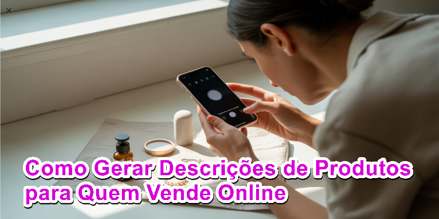 Descrições bem escritas aumentam vendas e são feitas rapidamente com IA. Foto: Ideia