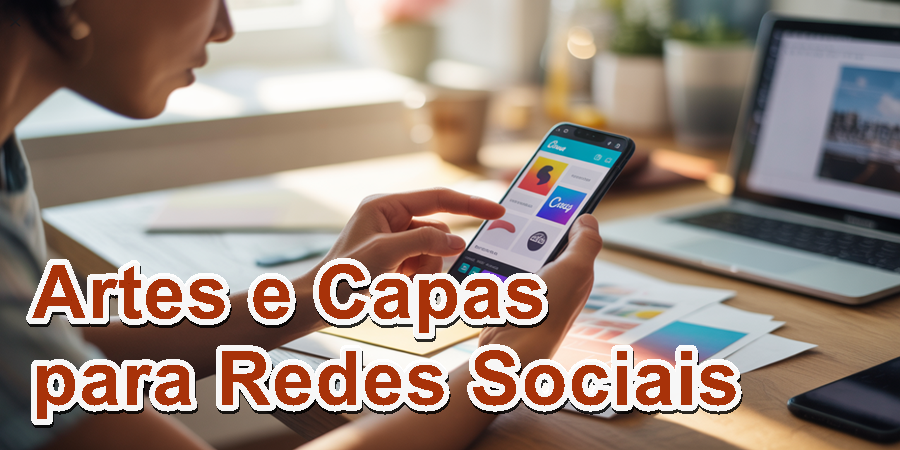 Artes simples feitas no Canva elevam a imagem de pequenas empresas e podem virar renda imediata. Foto: editorial.Ideia