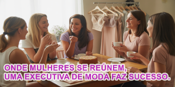 O Chá com Bolo das Executivas de Moda: Como Vender Muito Sem Sair do Bairro