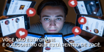 O algoritmo decide quem existe online
